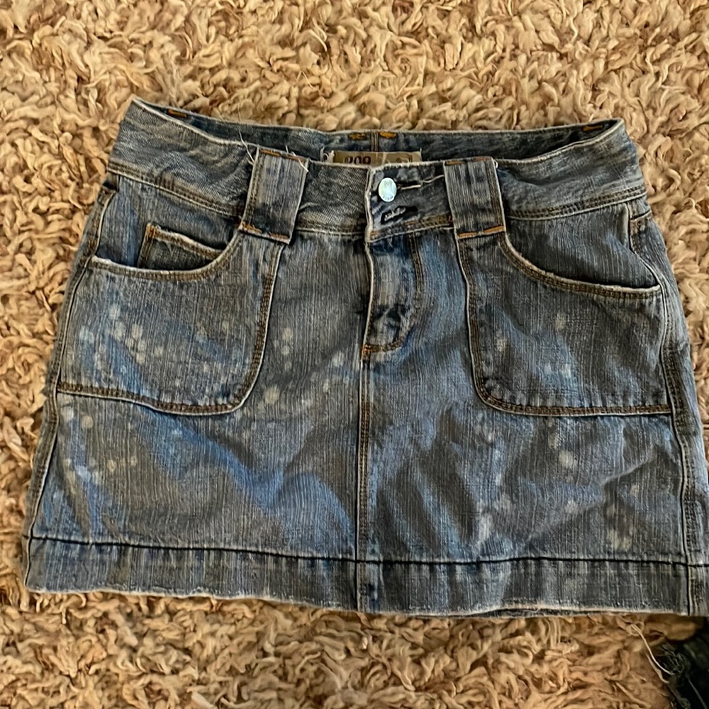 209 jean skirt